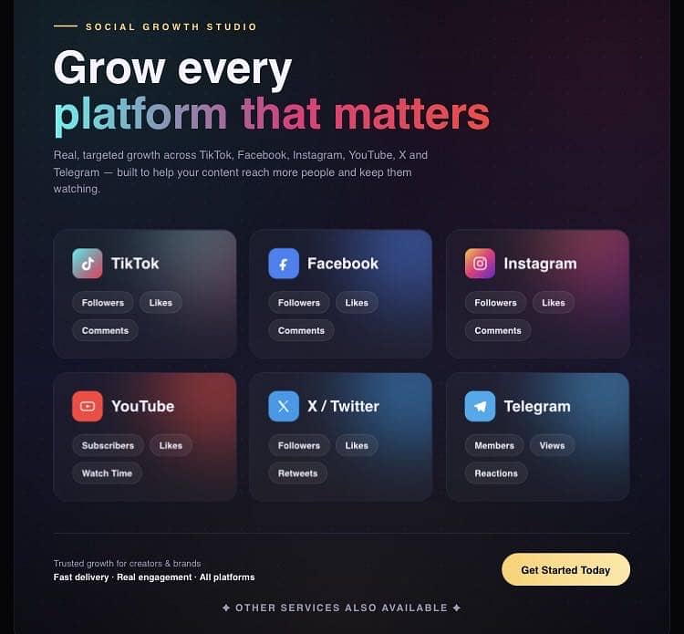 All platforms services 0