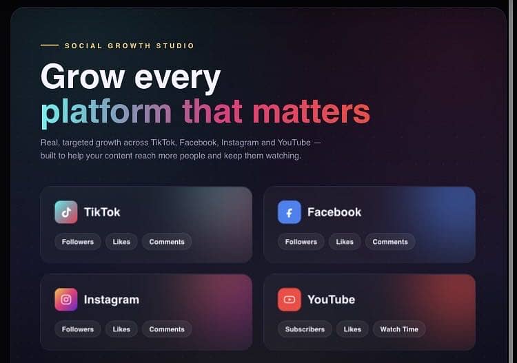 All platforms services 2
