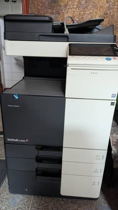 leaser jet printer bizhub c258