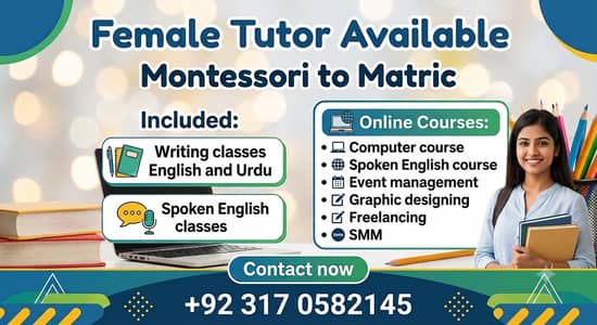 Female Tutor Available