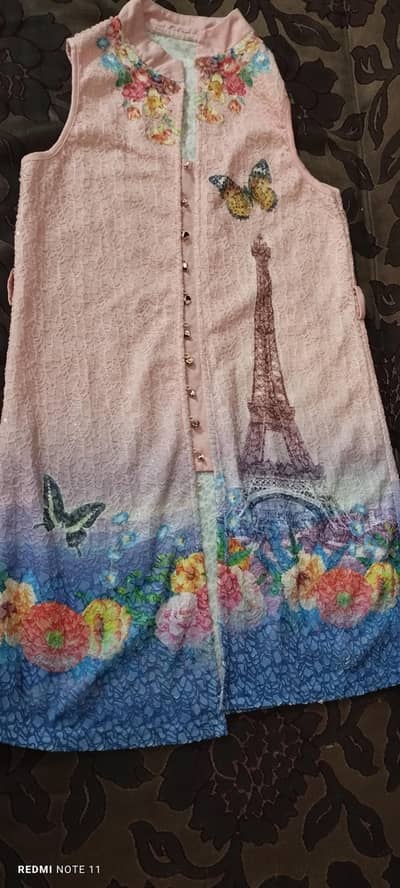 sequins jacket top with star pearl leggings