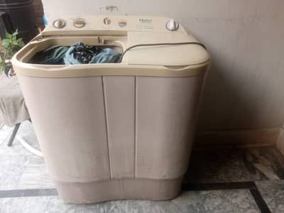 HAIER Used washig Machine. 8 kg. Demand 12000rs