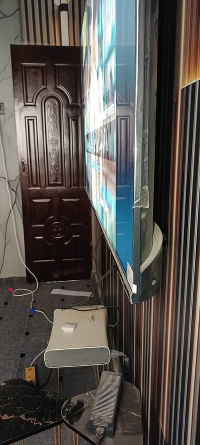 just 10 days used pel bleez less 65" led google official led