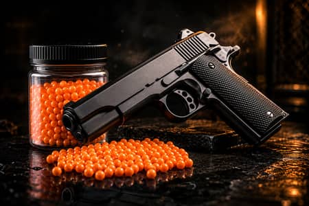 Premium 0.20g Orange BB Pellets Pack | High Precision | New