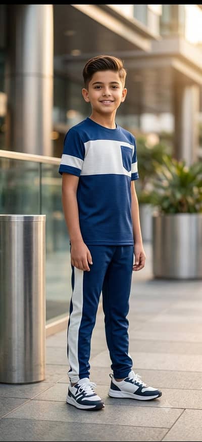 kids Summer track suit