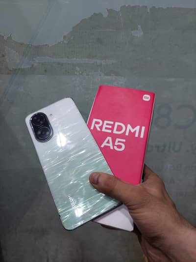 Redmi A5 with box charger