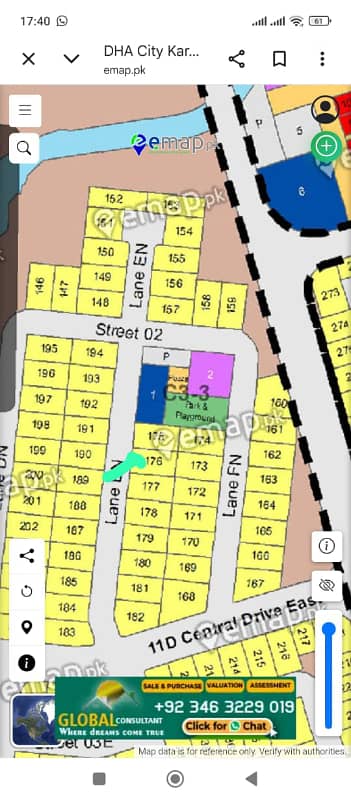 EXCELLENT REAL ESTATE INVESTMENT: 500 SQ YD RESIDENTIAL PLOT FOR SALE IN DHA CITY KARACHI (DCK), SECTOR 11-D