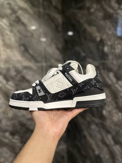 Imported LV Trainer Sneakers - size 11