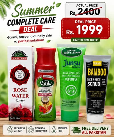 Summer Deal for skin care and Hair