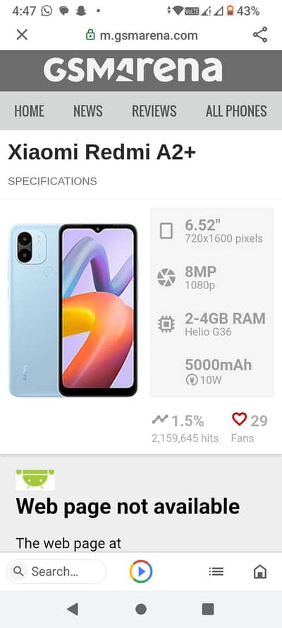 Redmi A2 plus
