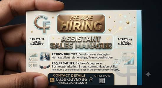 Assistant sales manager