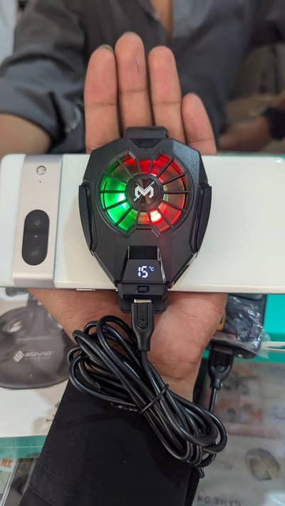 Gaming Phone Cooler RGB | Mobile Cooling Fan | PUBG & Gaming Cooler