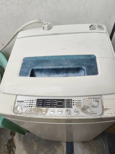 haier automatic washing dryer machine for sale 7.5 kg
