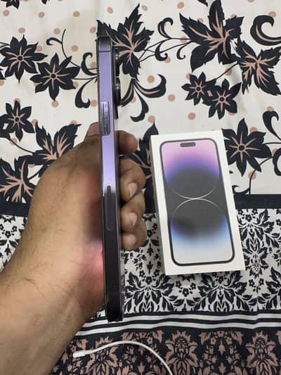 Apple iPhone 14 Pro Max 128 Gb PTA proved B. H 85%
