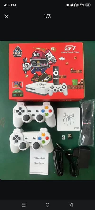 G7 Android 14 Plus Gaming TV Box 30,000 +