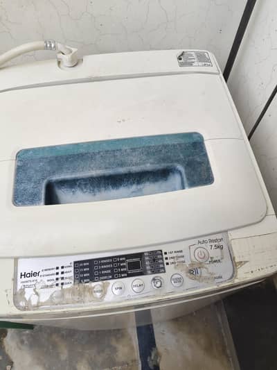 haier washing machine automatic 7.5kg for sale