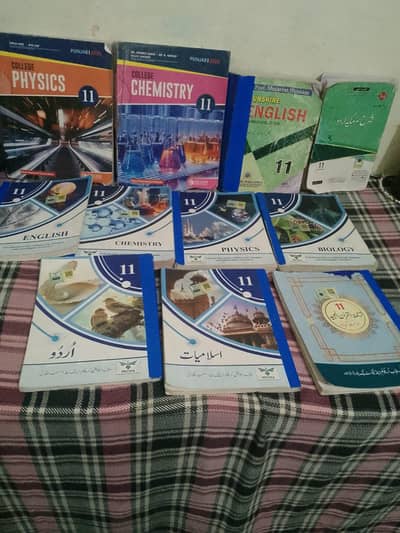 Books For Sale Of 11th Class With Good Condition.