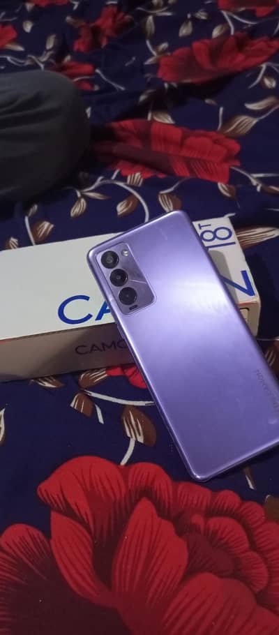 tecno camon 18 with box