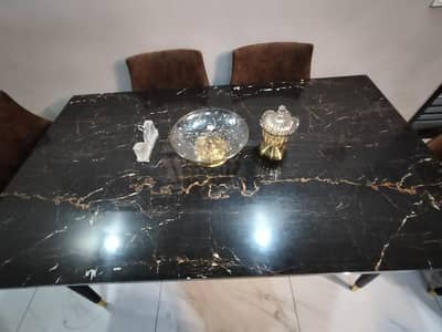 6 seaters dining table set