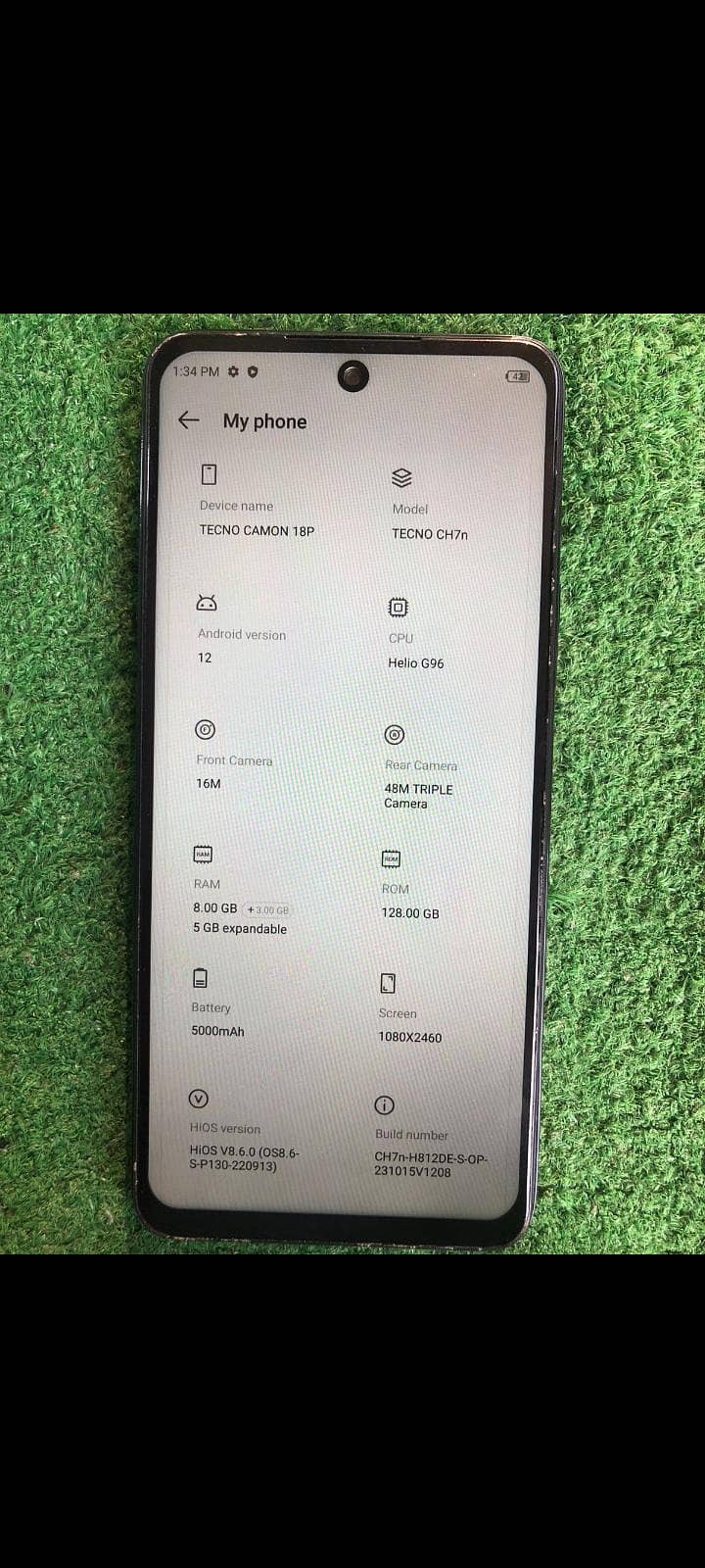 Tecno Camon 18P 4