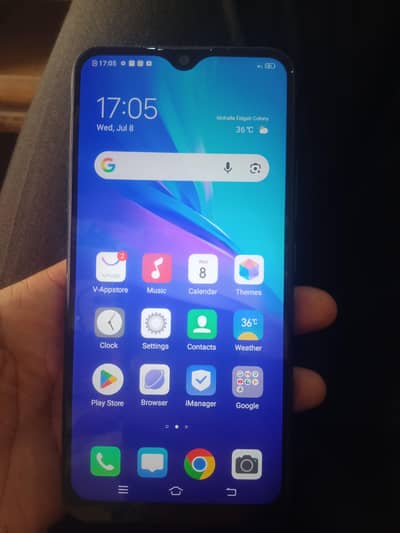 Vivo y11 3/32 with box and charging cable all original no open no repi