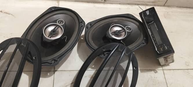 car tape & 2 / speaker