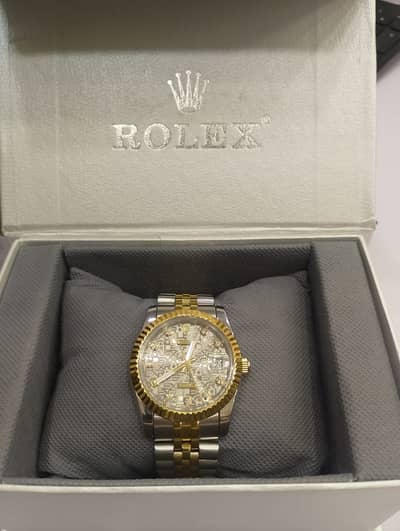 Rolex Style Stainless Steel Automatic Watch 03340301901