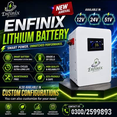 24v lithium Battery