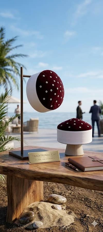 Special Emridery flowers cap islamic cap namaztopi