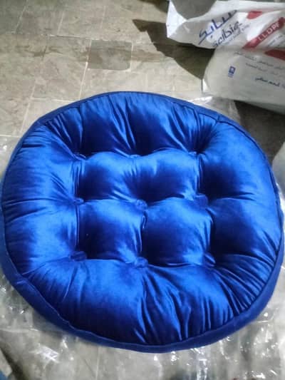 Velvet Floor Cushions 21x21 Waterproof