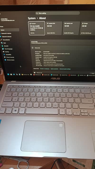 ASUS X515 Core i3 11th gen super fast