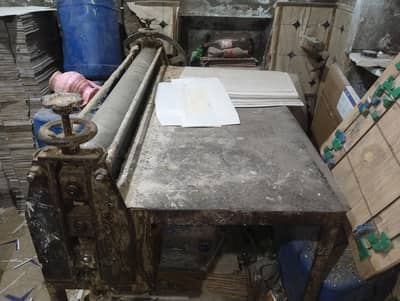 dai cutting machine +pasting machine