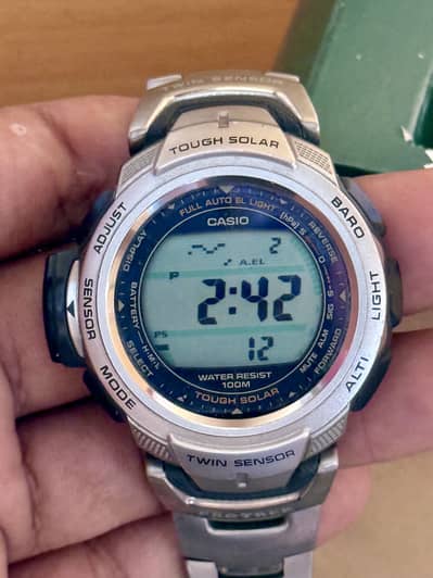 Casio G-Shock Protrek PRG-140 Titanium