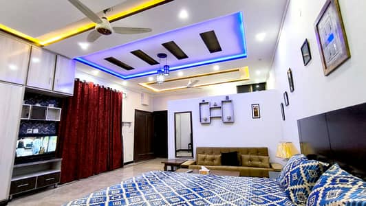 Fully Furnished Home Portion / Rooms Available (Read Full Ad) All options 1bed, 2beds, 3beds with TV Lounge for Family Guests, Foreigners, Small Family, WORKING Couple or Male / Female - Furnished ROOMS on daily, weekly, monthly basis Guest House