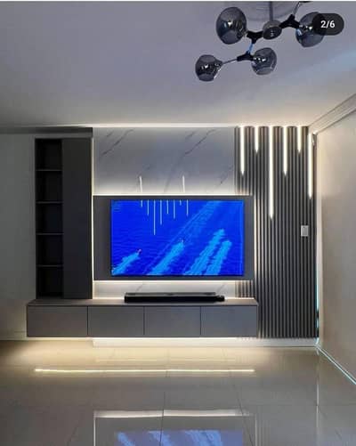 Media Walls/ interior Design /Feature wall/Mirror walls/ Molding wall