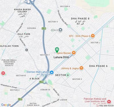 1 Kanal Possession Plot for Sale DHA Phase 8, Plot #X-323/5
