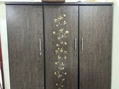 New Pure lasani wood 3 door wardrobes