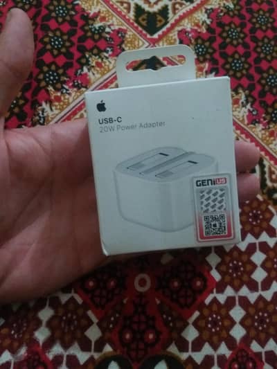 IPHONE ORIGINAL CHARGER WITH CABLE