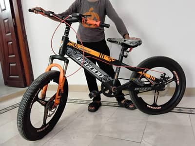 bicycle with free helmet