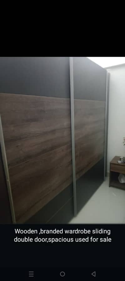 INTERWOOD SLIDING DOUBLE DOOR HUGE SIZE CARGO WARDROBE