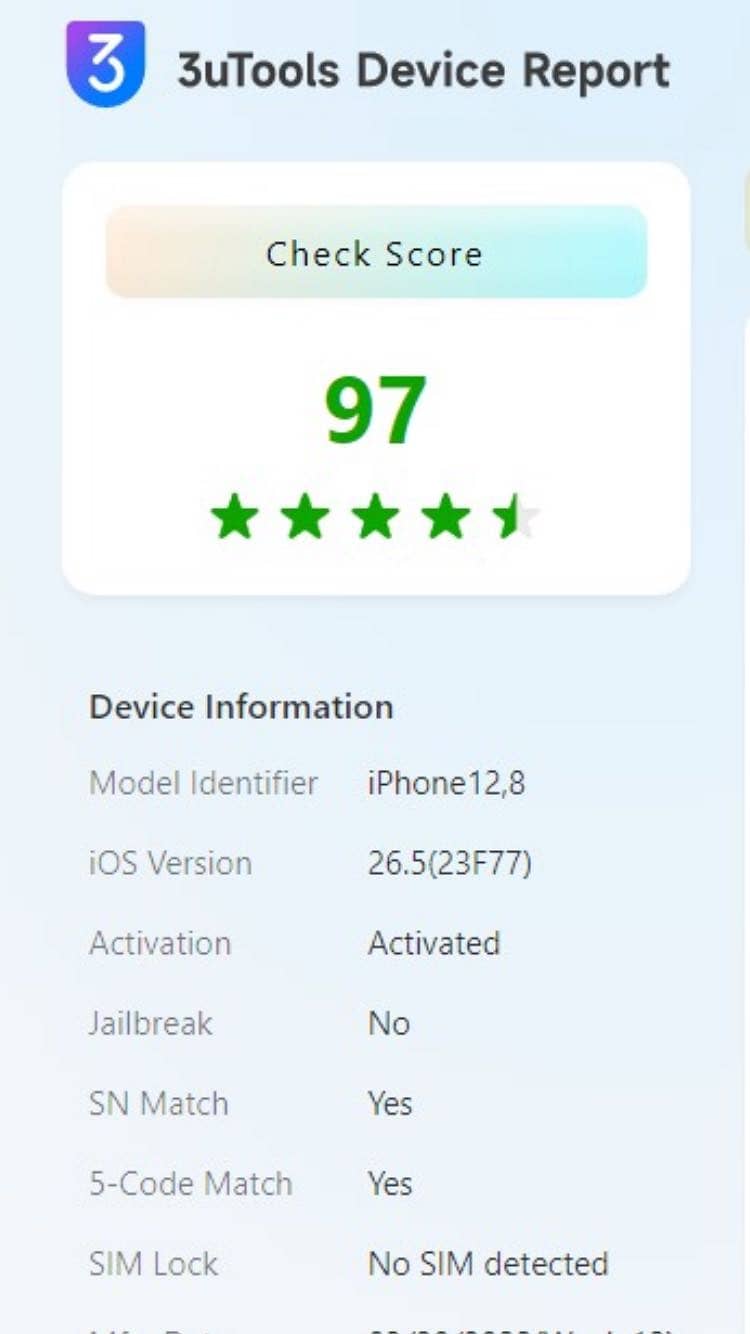 Apple iPhone SE 6
