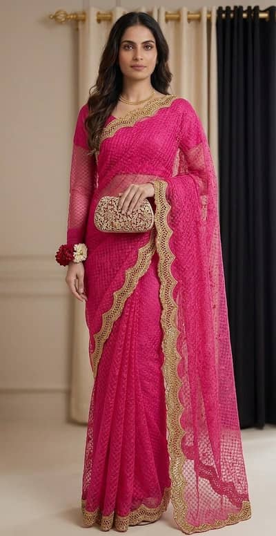 stitched Indian sarees | chiffon | Net | Georgette