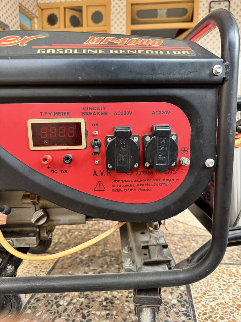 Genrator empower x  mp 4000 gasoline genrator 1