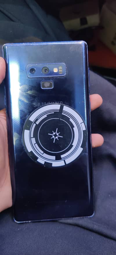 Samsung Mobile Note 9 colour blue