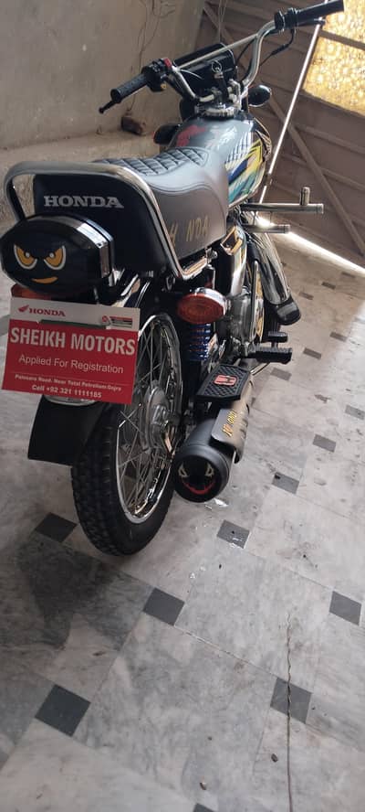 Honda 125 applied for sale showroom condition
