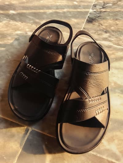 Xfit Men's Black Casual Comfort Sandals – Size 8