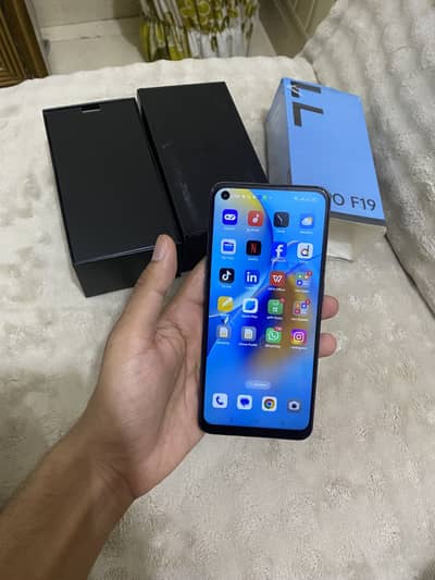 OPPO F19 PTA APPROVED WITH BOX