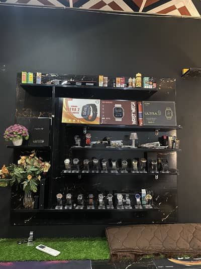 Wooden Shelves Rack