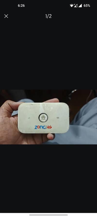 Zong 4G Wifi Device