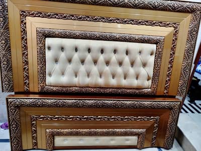 Elegent Bedroom Set | Bed, Dressing & 2 Side Tables | Neat & Clean